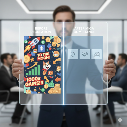 Marketing communication rules by the MiCA regulation